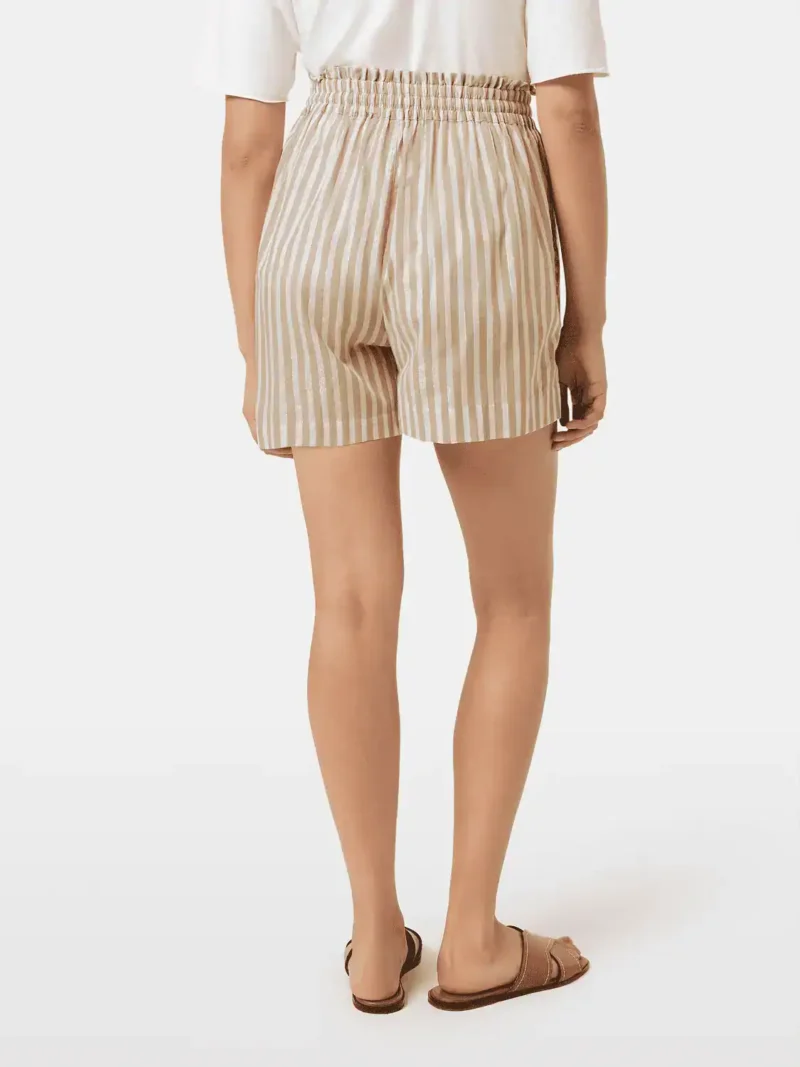 Scotch & Soda UFJ00676N, High rise Lurex stripe printed shorts - Image 3