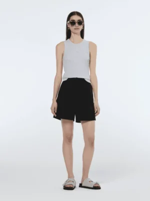 Alternative view of Scotch & Soda 180207:  Abott chino shorts, Black