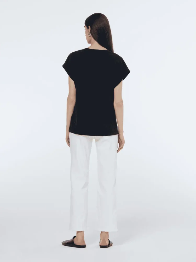 Scotch & Soda Essential V-neck t-shirt , Black - Image 2