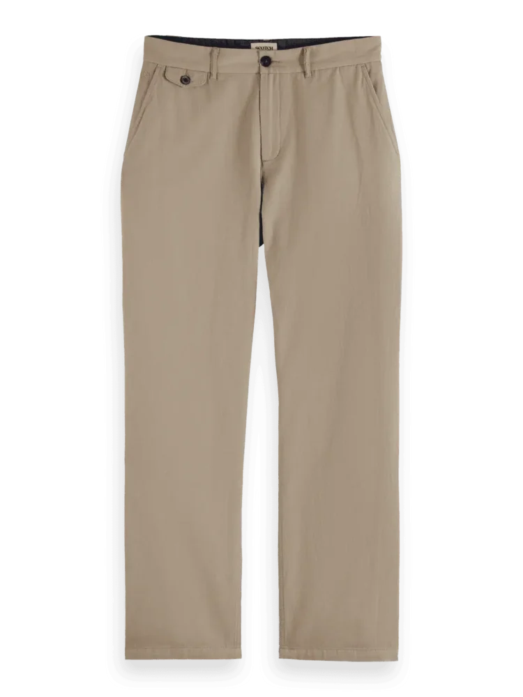 Scotch & Soda 181173, Otis cotton linen twill chinos - Image 5