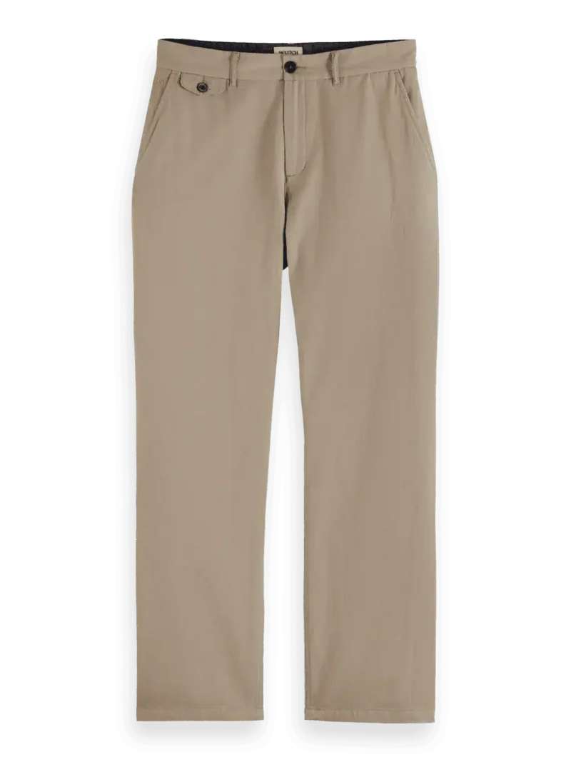 Scotch & Soda 181173, Otis cotton linen twill chinos - Image 5