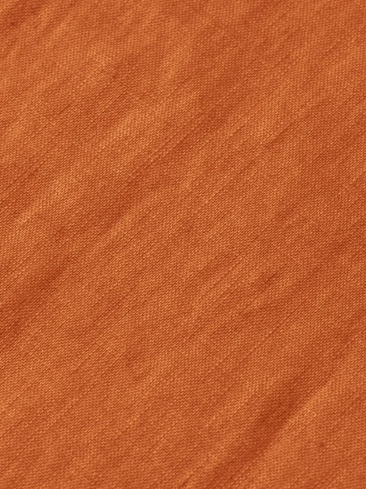 Scotch & Soda Regular fit linen shirt, Rust - Image 6