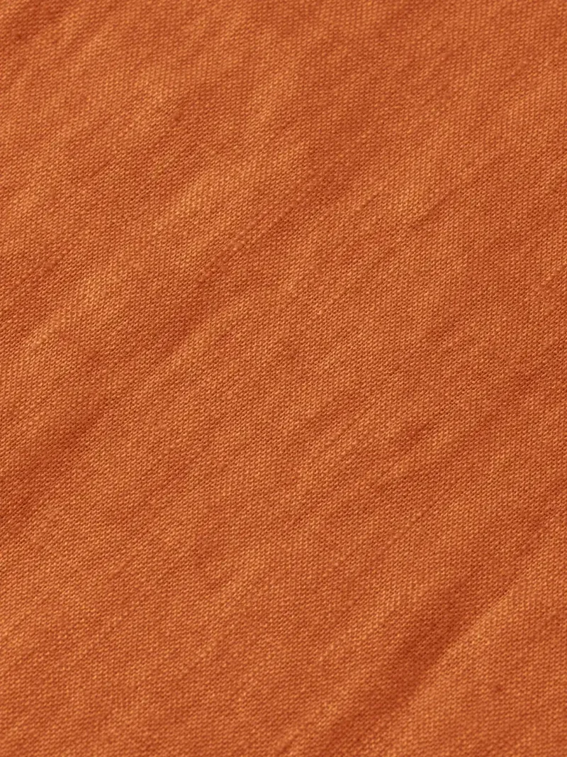 Scotch & Soda 181230 Regular fit linen shirt, Rust - Image 6