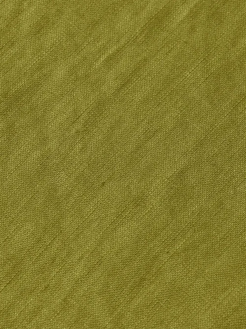 Scotch & Soda 181230 Regular fit 100% linen shirt Calla Green - Image 5