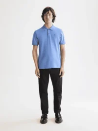 Alternative view of Scotch & Soda 181310 Logo Pique polo, Blue bonnet