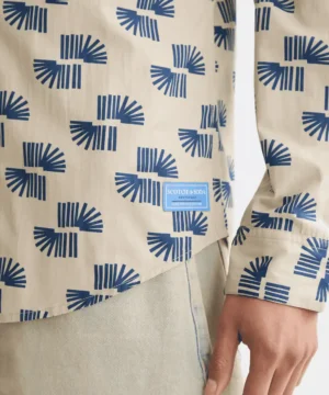Alternative view of Scotch & Soda 181804, Printed cotton shirt