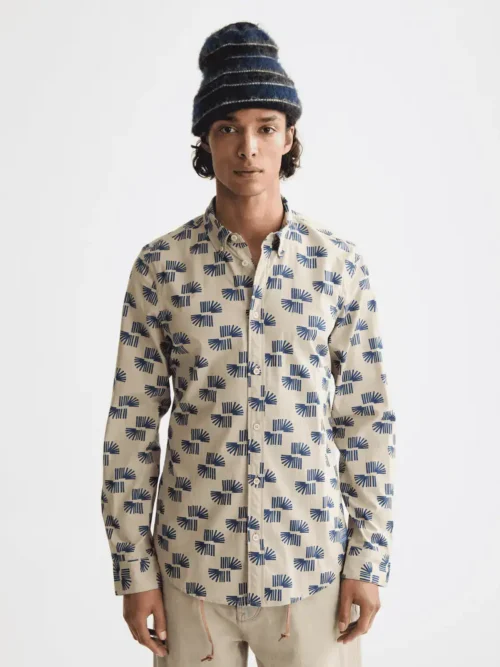 Scotch & Soda Printed cotton shirt , 181804