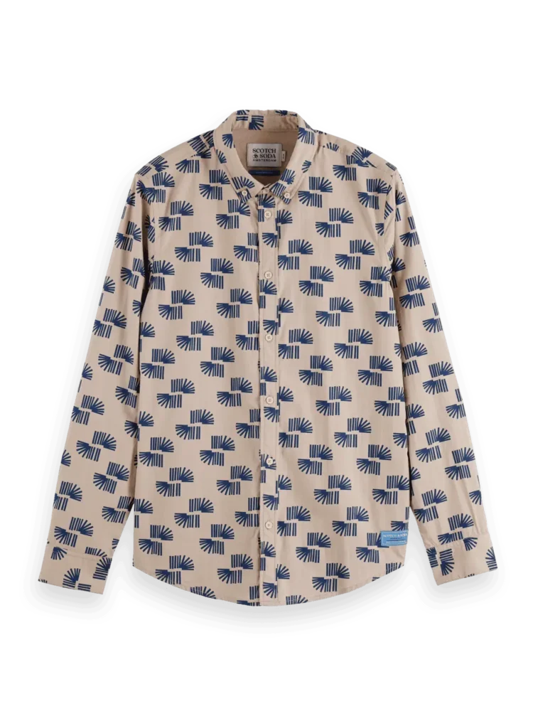 Scotch & Soda 181804, Printed cotton shirt - Image 6