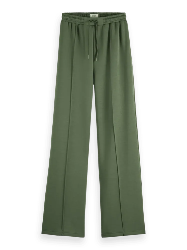 Scotch & Soda Wide leg modal sweatpants, Thyme - Image 5