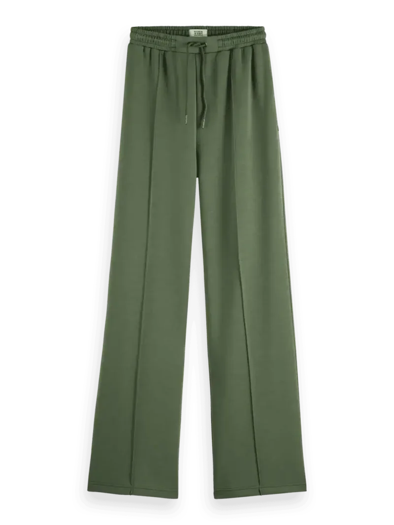 Scotch & Soda ULH00775F, Wide leg modal sweatpants, Thyme - Image 5