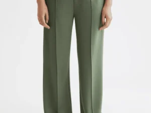 Scotch & Soda Wide leg modal sweatpants, Thyme