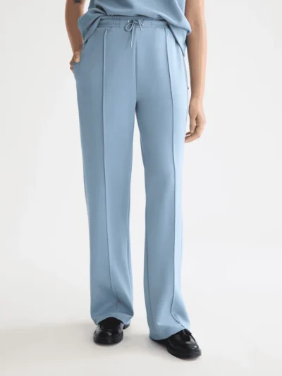 Scotch & Soda Wide leg modal sweatpants, Faded denim