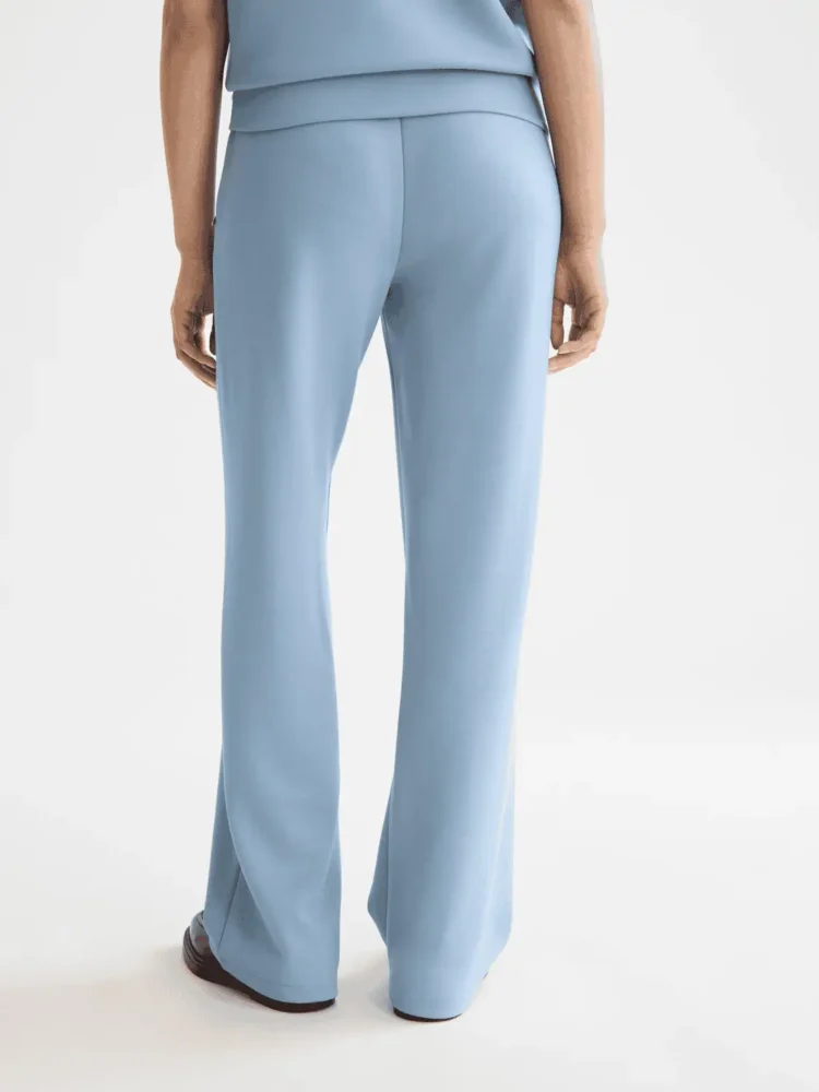 Scotch & Soda Wide leg modal sweatpants, Faded denim - Image 2