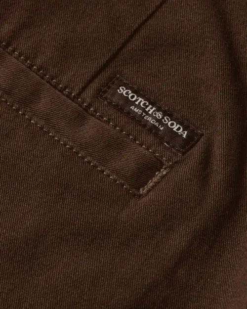 Alternative view of Scotch & Soda 181196 Mott stretch chino Demitasse