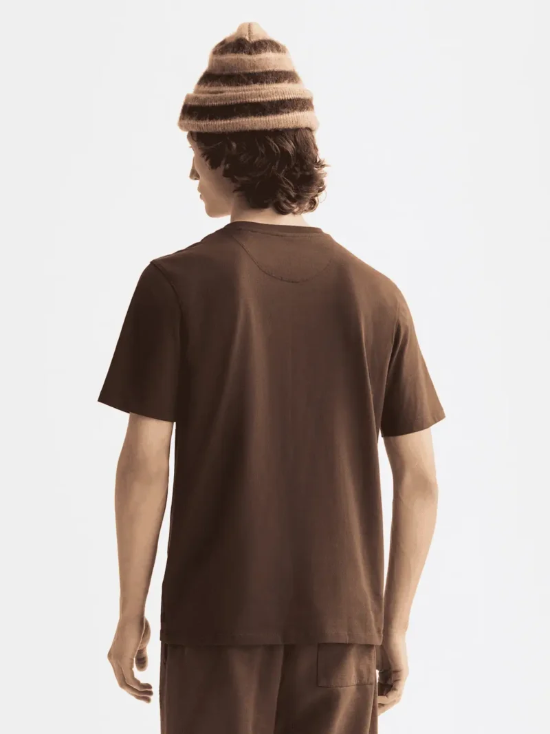 Scotch & Soda 181288 Essentials Logo T-Shirt, Demitasse - Image 4