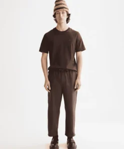 Alternative view of Scotch & Soda 181288 Essentials Logo T-Shirt, Demitasse