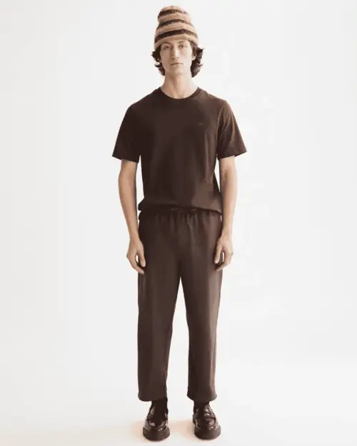 Alternative view of Scotch & Soda 181288 Essentials Logo T-Shirt, Demitasse