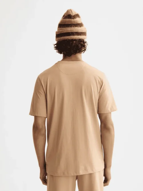 Scotch & Soda 181288 Essentials Logo T-Shirt Tannin - Image 3