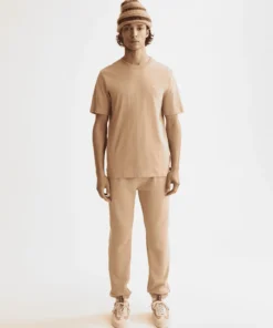 Alternative view of Scotch & Soda 181288 Essentials Logo T-Shirt, Tannin