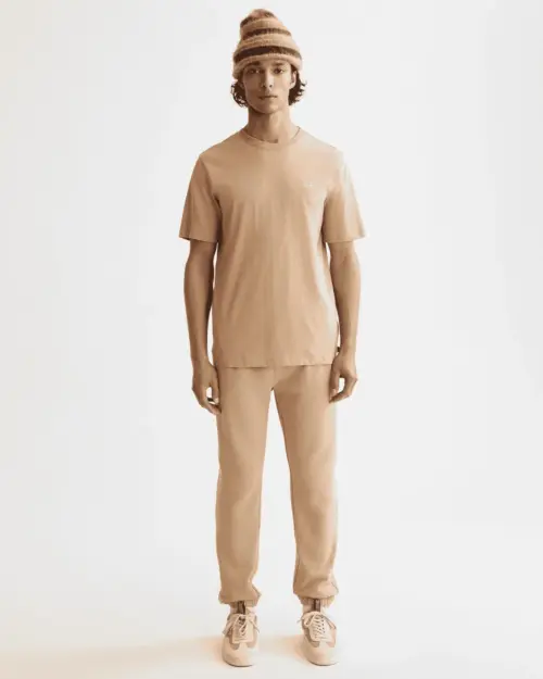 Alternative view of Scotch & Soda 181288 Essentials Logo T-Shirt Tannin