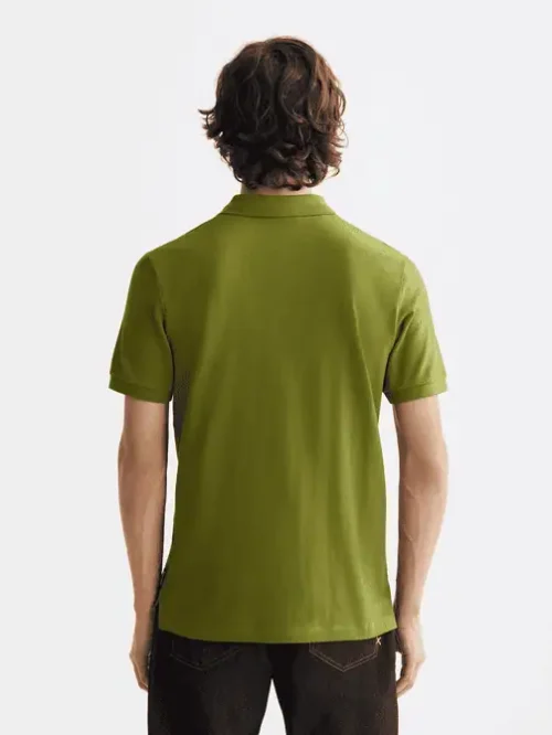 Scotch & Soda 181310 Logo Pique polo, Cala Green - Image 3