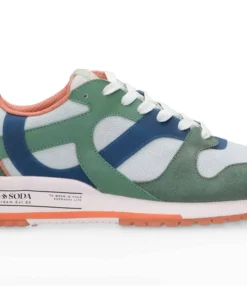 Scotch & Soda Vivex Suede low trainers ,Green