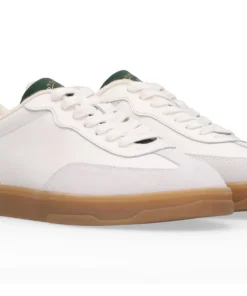 Alternative view of Scotch & Soda   Slim Leather Low Top Trainers , White