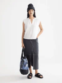 Alternative view of Scotch & Soda U9A00813T  Drapey V-neck T-shirt