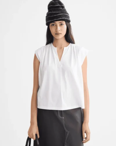 Scotch & Soda U9A00813T  Drapey V-neck T-shirt