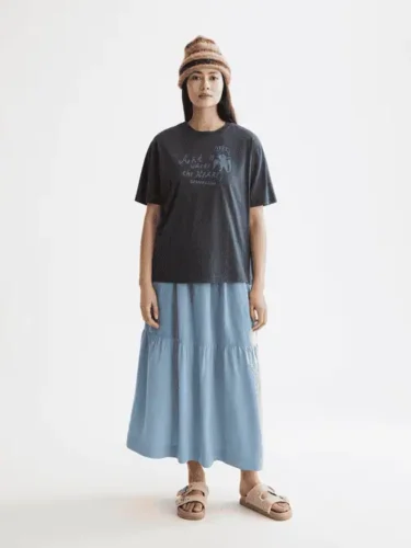 Alternative view of Scotch & Soda U9A00814T  Washed T-shirt with front artwork