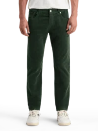 Scotch & Soda 178666 Ralston 5 pocket corduroy chino, Pine green
