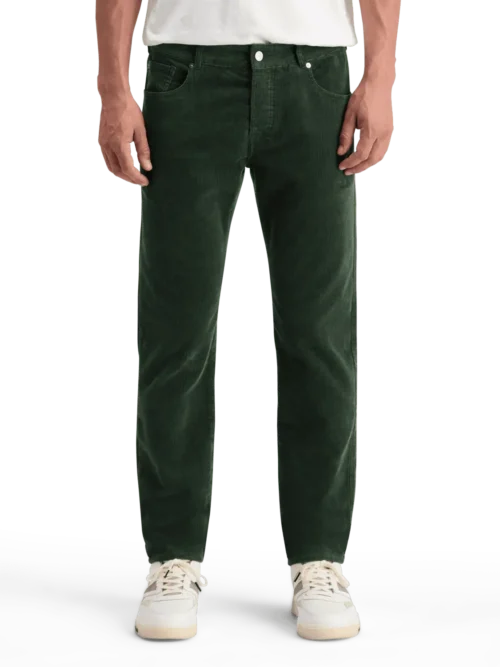 Scotch & Soda 178666 Ralston 5 pocket corduroy chino Pine green