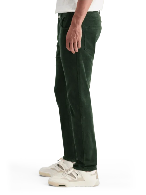 Scotch & Soda 178666 Ralston 5 pocket corduroy chino Pine green - Image 3
