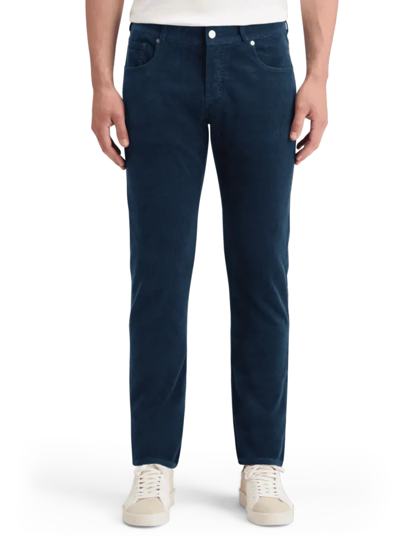 Scotch & Soda 178666 Ralston 5 pocket corduroy chino, Heritage Blue