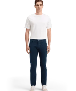 Alternative view of Scotch & Soda 178666 Ralston 5 pocket corduroy chino, Heritage Blue