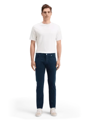 Alternative view of Scotch & Soda 178666 Ralston 5 pocket corduroy chino, Heritage Blue