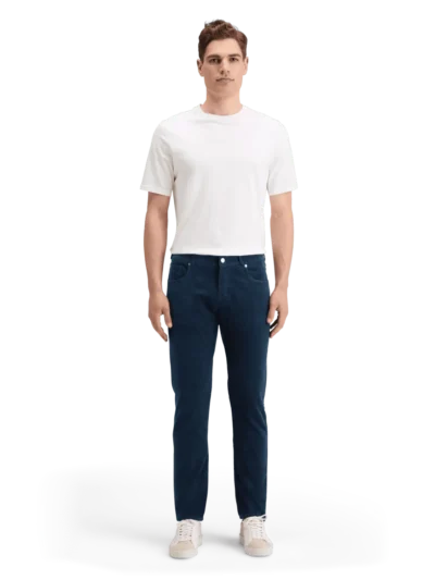 Alternative view of Scotch & Soda 178666 Ralston 5 pocket corduroy chino, Heritage Blue