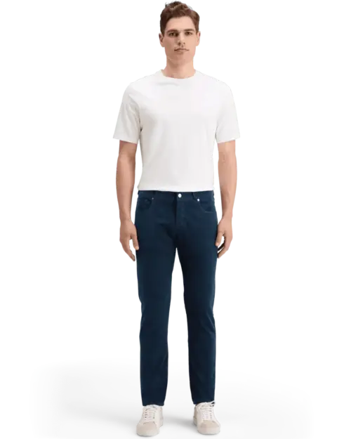 Alternative view of Scotch & Soda 178666 Ralston 5 pocket corduroy chino Heritage Blue