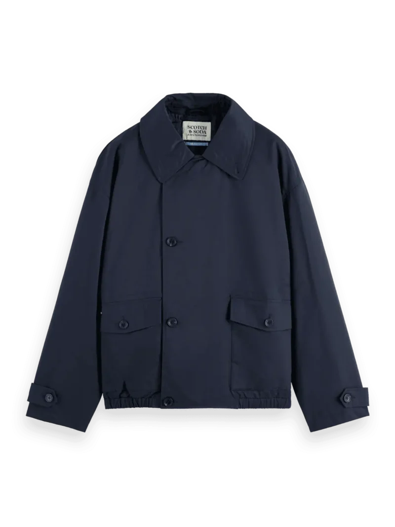 Scotch & Soda 181103 Short Trench Coat - Image 4