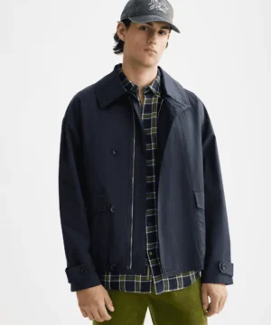 Scotch & Soda 181103 Short Trench Coat