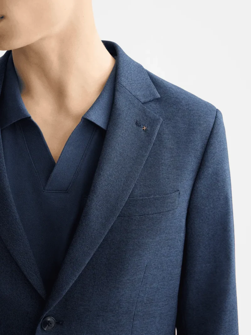 Scotch & Soda 181158 Yarn-dyed notch lapel blazer - Image 6