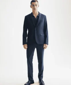 Alternative view of Scotch & Soda 181158 Yarn-dyed notch lapel blazer