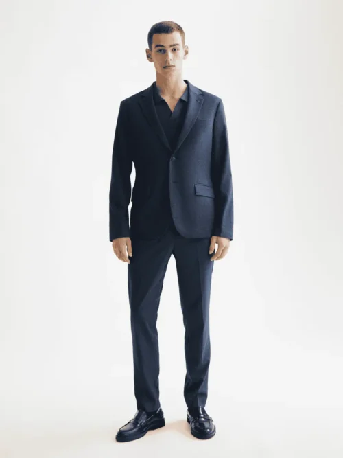Alternative view of Scotch & Soda 181158 Yarn-dyed notch lapel blazer