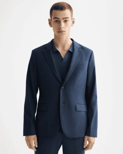 Scotch & Soda 181158 Yarn-dyed notch lapel blazer