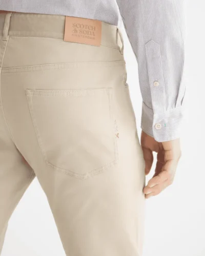Alternative view of Scotch & Soda 181182 Ralston Cotton Blend Twill, Plaza Taupe