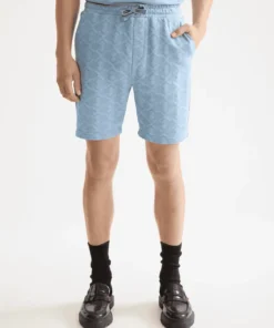 Scotch & Soda 181210 Jacquard Terry Sweatshorts, Faded Denim