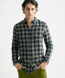 Scotch & Soda 181243, Double-face regular fit shirt, Sky Captain check