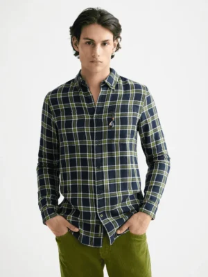 Scotch & Soda 181243, Double-face regular fit shirt, Sky Captain check