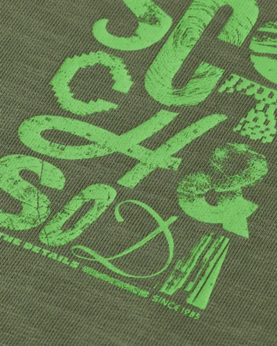 Alternative view of Scotch & Soda 181285 Left chest Logo Sweatshirt, Thyme