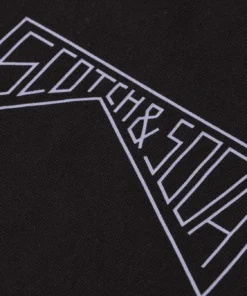 Alternative view of Scotch & Soda 181298  Left Chest Logo T-shirt, Meteorite